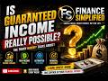Is a Guaranteed Income Really Possible? (Reality Explained Simply)