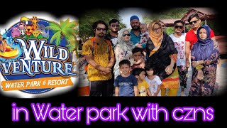 ghomne gaye water park || Wild Veture Water park|| @sakina world