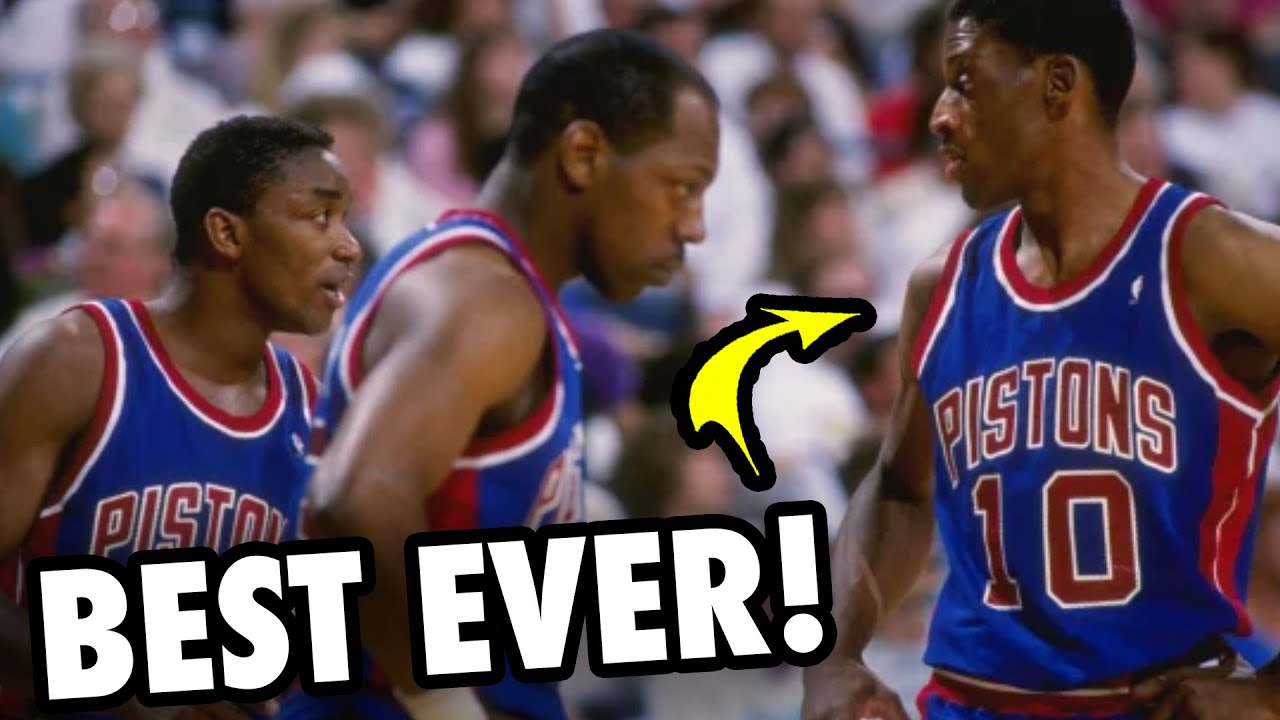 The BEST Defense Ever The BAD BOY PISTONS YouTube