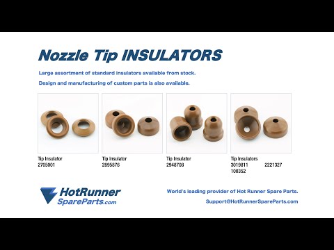 Nozzle Tip INSULATORS for HUSKY, Männer, and all OEM Hot Runners - HotRunnerSpareParts.com