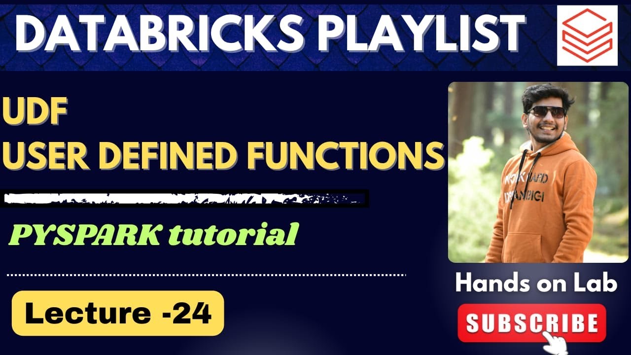 24. 🚀 UDF in Databricks | User Defined Functions - YouTube
