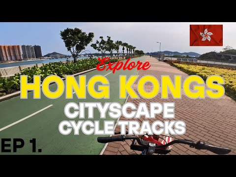 4K | Cycling Tiu Keng Leng: Discover Hong Kong's Scenic Tracks!