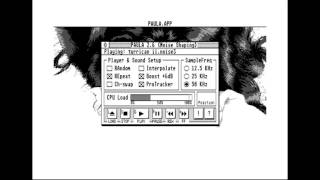 Atari MegaSTe PAULA TEST