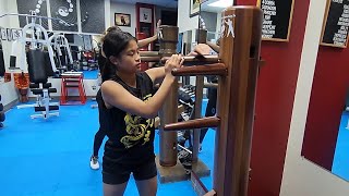 Kung Fu Wooden Dummy Training