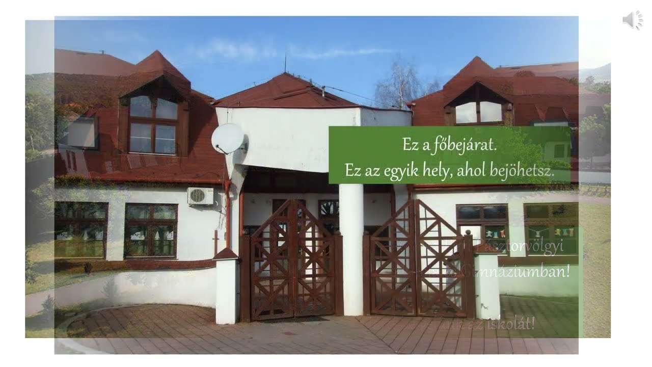 Iskolánk bemutatása a leendő elsősöknek