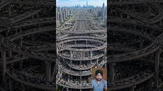 ਫਲਾਈ ਓਵਰ ਦੇਖੋ 😱👍 #reels #viral #machine #youtube #ideas #construction #technology #share #shorts