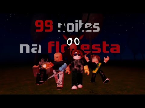 Joguei 99 NOITES NA FLORESTA pela PRIMEIRA vez 🌲🫎🌲