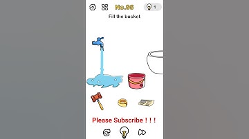 brainout level 95 fill the bucket