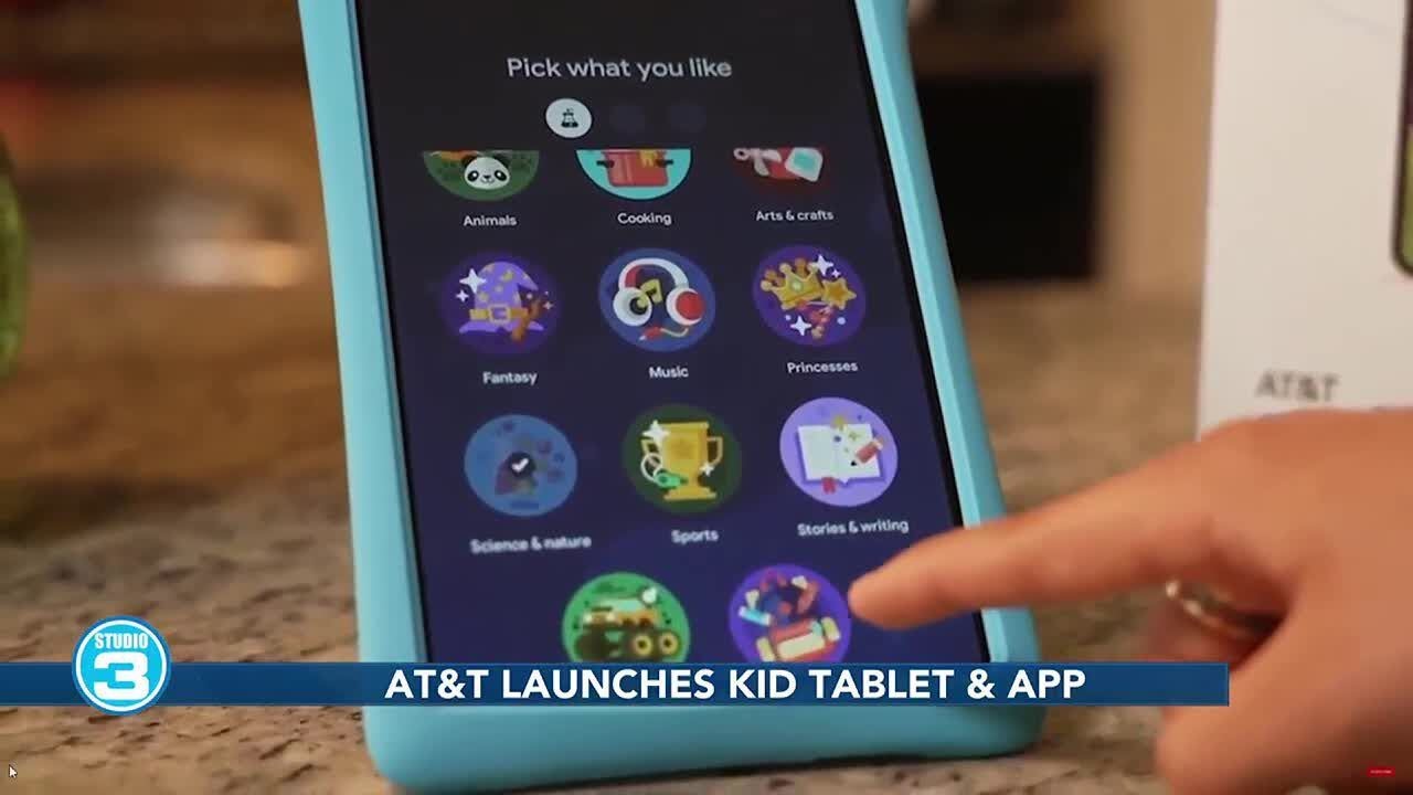 AT&T launches kid's tablet, app - YouTube