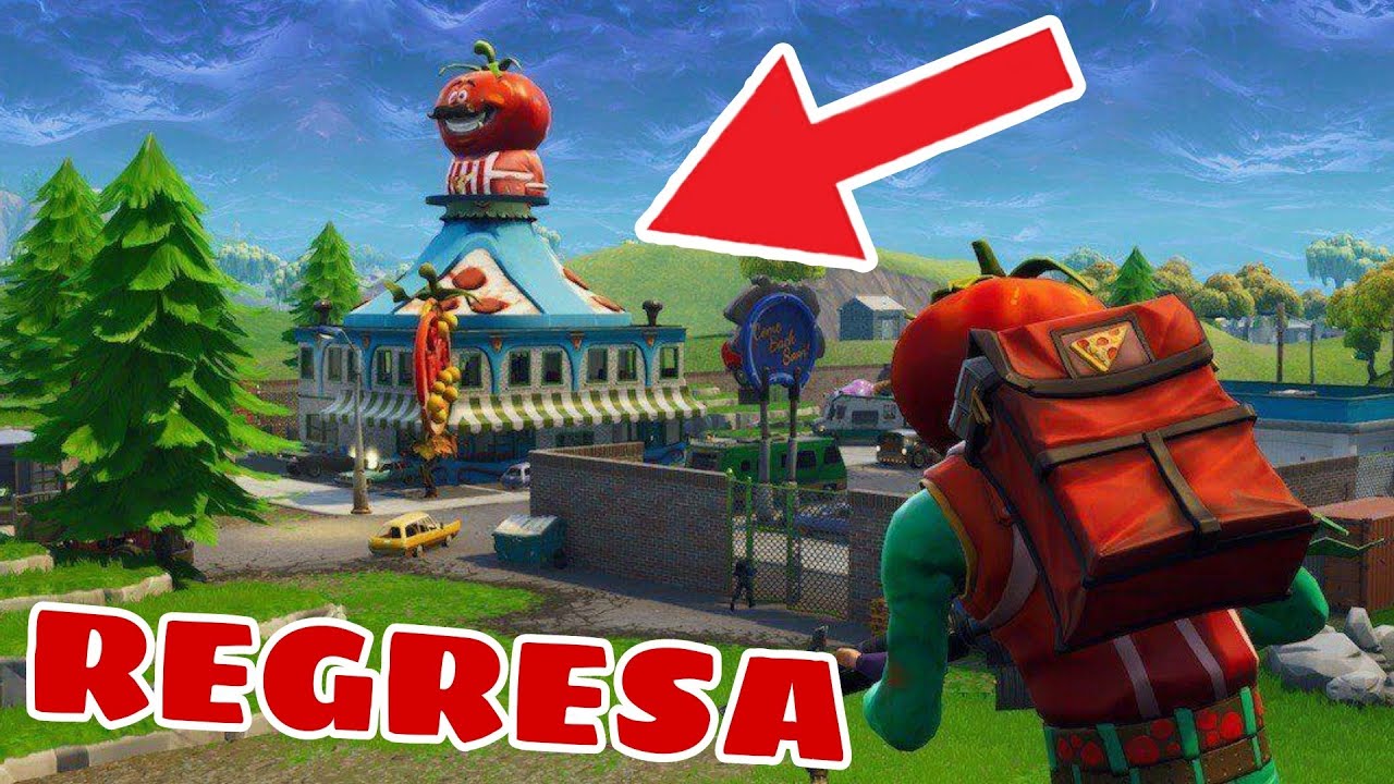 🍅¡Pueblo Tomate REGRESA a Fortnite! Recreación Pueblo Tomate