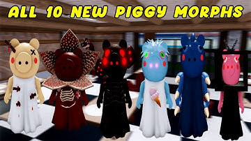UPDATE - How To Find ALL 10 NEW PIGGY MORPHS in Find The Piggy Morphs