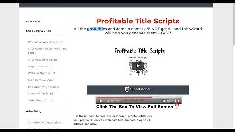 Funnel Scripts IMPORTANT Updates October 2016