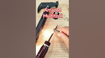 🔥 The Ultimate Amazon Survival Multitool! | Axe, Knife & More #shorts #asmr #unboxing