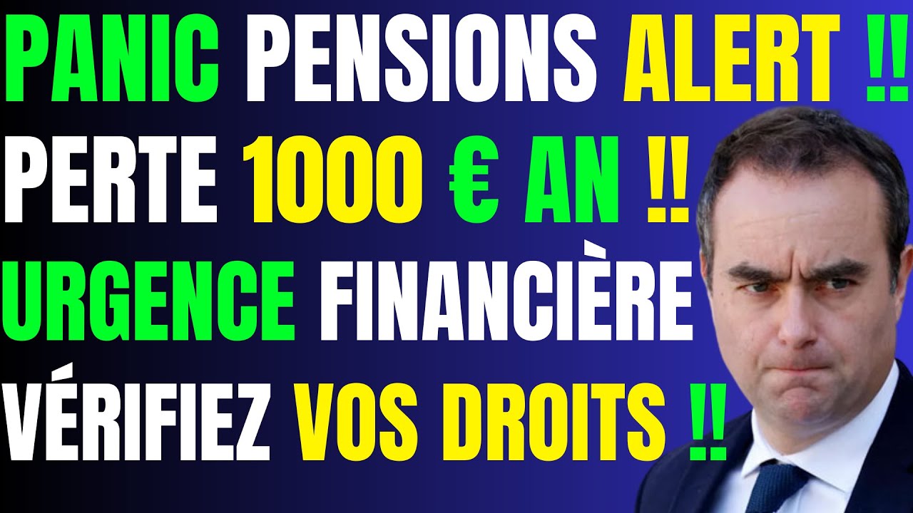 Alerte pensions : Une simple erreur peut faire perdre jusqu’à 1 000 € par an aux retraités français