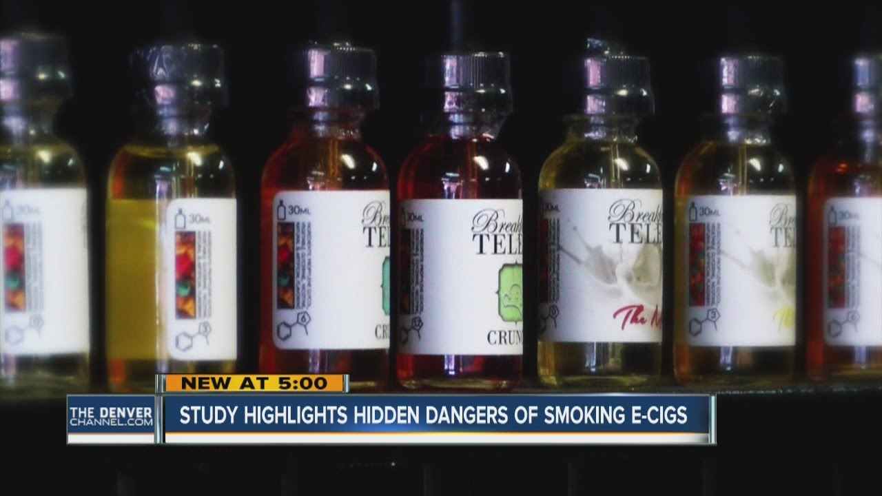 Study highlights hidden dangers of smoking e-cigarettes
