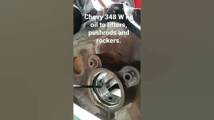 CHEVY 348 W ENGINE - No oil getting to lefthand lifters, pushrods and rockers.