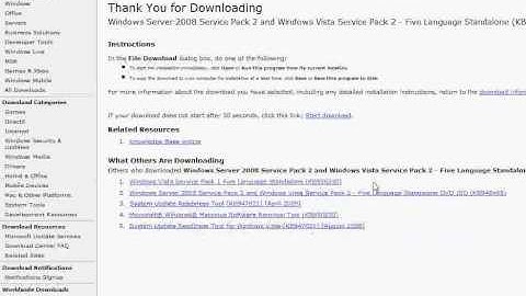 How To Install Vista Service Packs 1 & 2