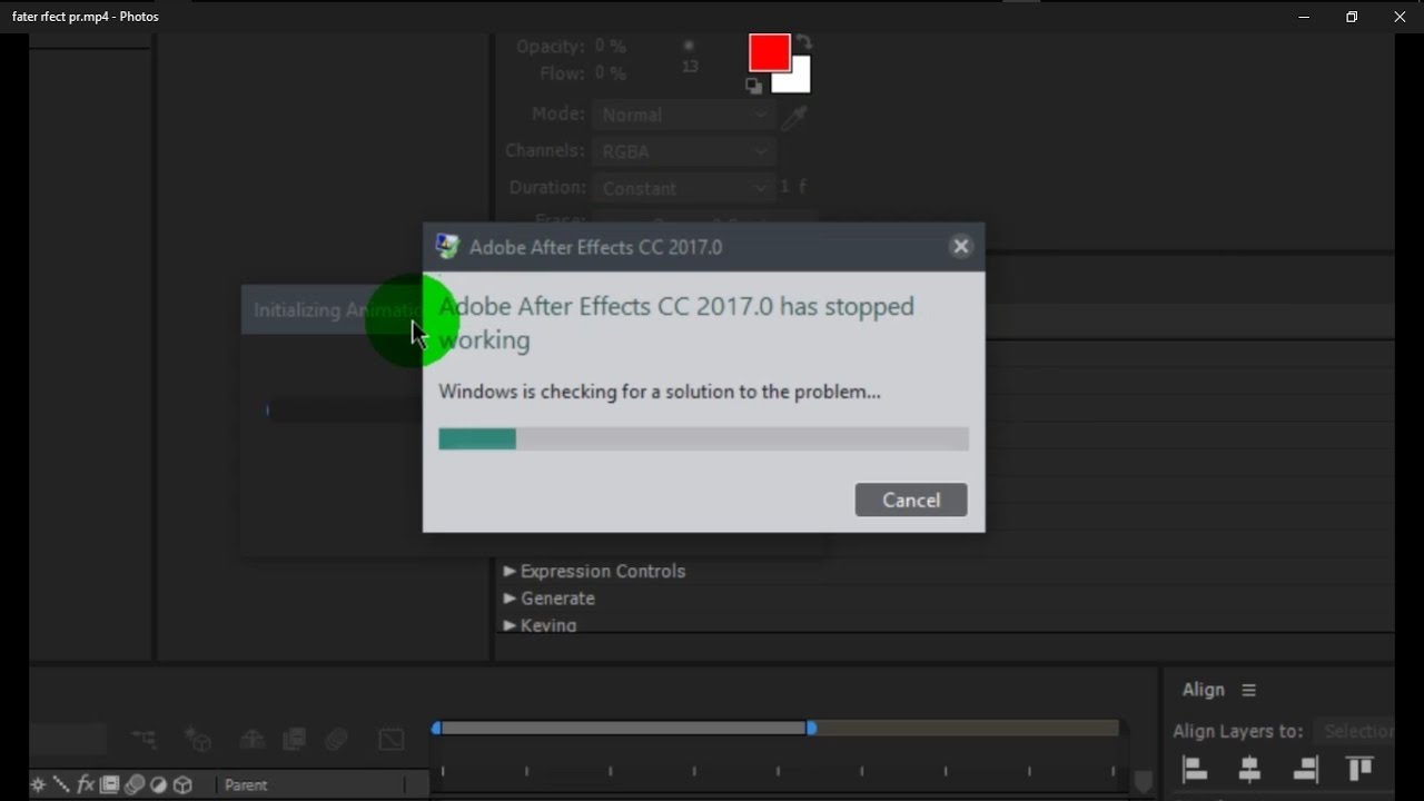 dynamic link manager for adobe after effect cc 2017
