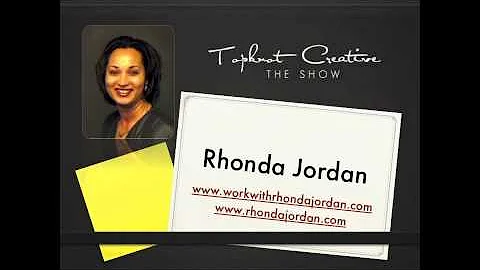 Rhonda Jordan of Work With Rhonda Jordan