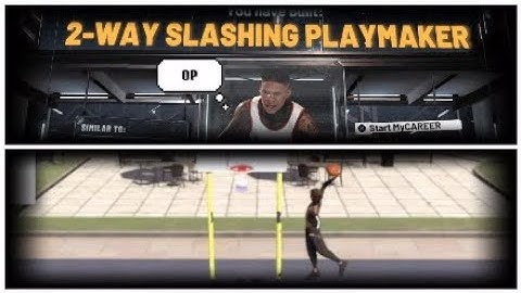 MOST OP 2 WAY SLASHING PLAYMAKER BUILD! 100% GREENS + CONTACT DUNKS