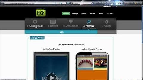 Mobile App CMS: Functionality and Navigation