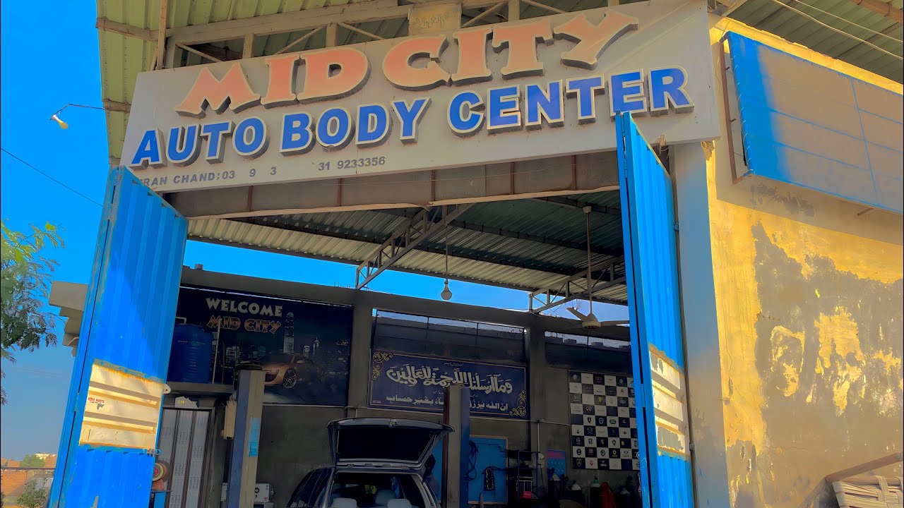 (Mirpur khas) Mid city Auto Body Centre | vlog#75 |