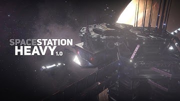 [TEASER] Space Station Heavy (Unity Environment Asset)