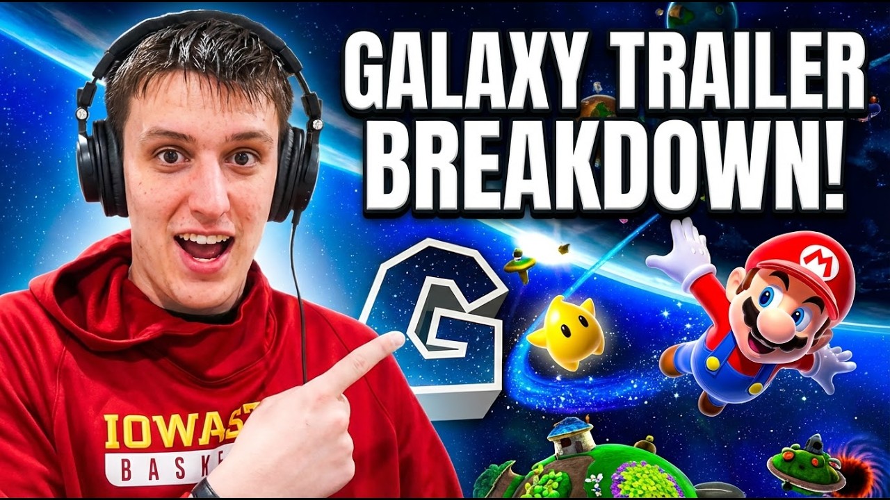 NEW Super Mario Galaxy Movie Trailer Analysis