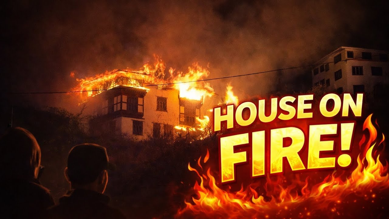 A House Caught Fire — We Rushed to Help