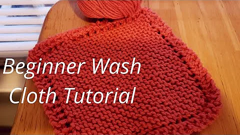 How To Knit a Dishcloth: Pattern II (Beginner)