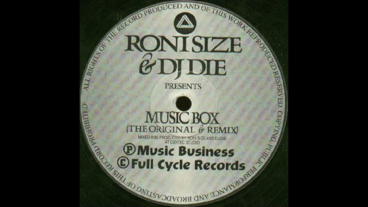 Roni Size & DJ Die - Music Box (The Original) [1994] - YouTube