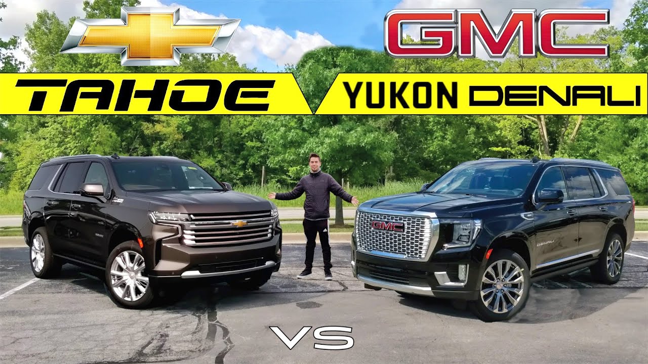 80k Boss Suvs 2021 Gmc Yukon Denali Vs 2021 Chevy Tahoe High