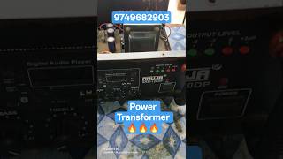 Ahuja Duplicate Amplifier Transformer Burned! 🔥 Don't Buy Fake!#speakerchecker #ahuja #brazilian