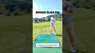 DRIVER SLICE FIX 4 KEY SET UP POSITIONS🏌️#slicefix