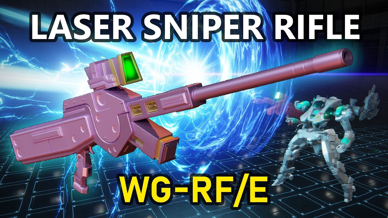 [AC6] The WG-RF/E(Laser Sniper Rifle) - YouTube