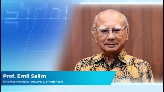 Indonesia faces threats from climate change as an archipelagic country - Prof. Emil Salim