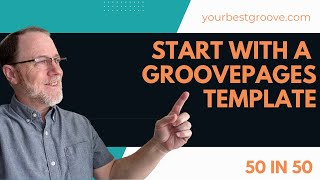 Funnel Build Complete Walkthrough: groove pages template and how to get started with them screenshot 1