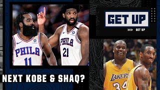 Joel Embiid & James Harden could be like Kobe & Shaq - Kendrick Perkins | Get Up