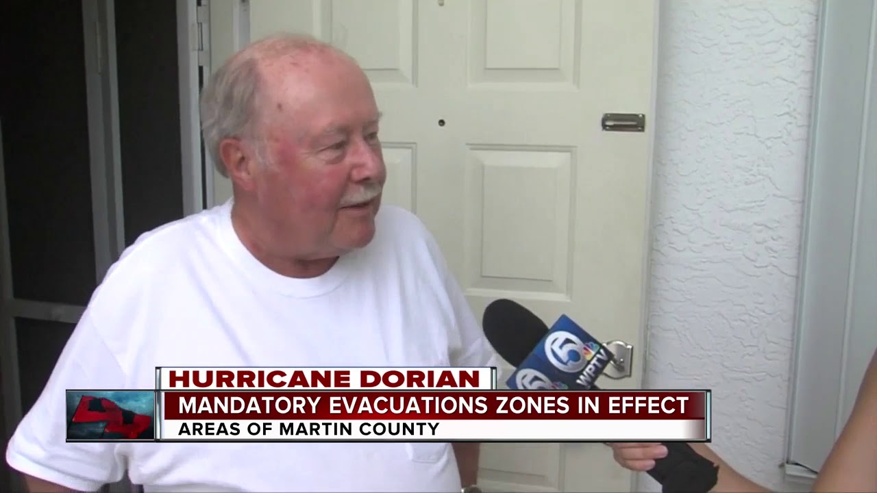 vero beach weather Martin County deputies go door-to-door in mandatory evacuation zones