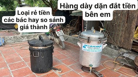 Nồi Nấu Cao Ngựa đun bằng ga hiện đại siêu nhanh và tiết kiệm ga