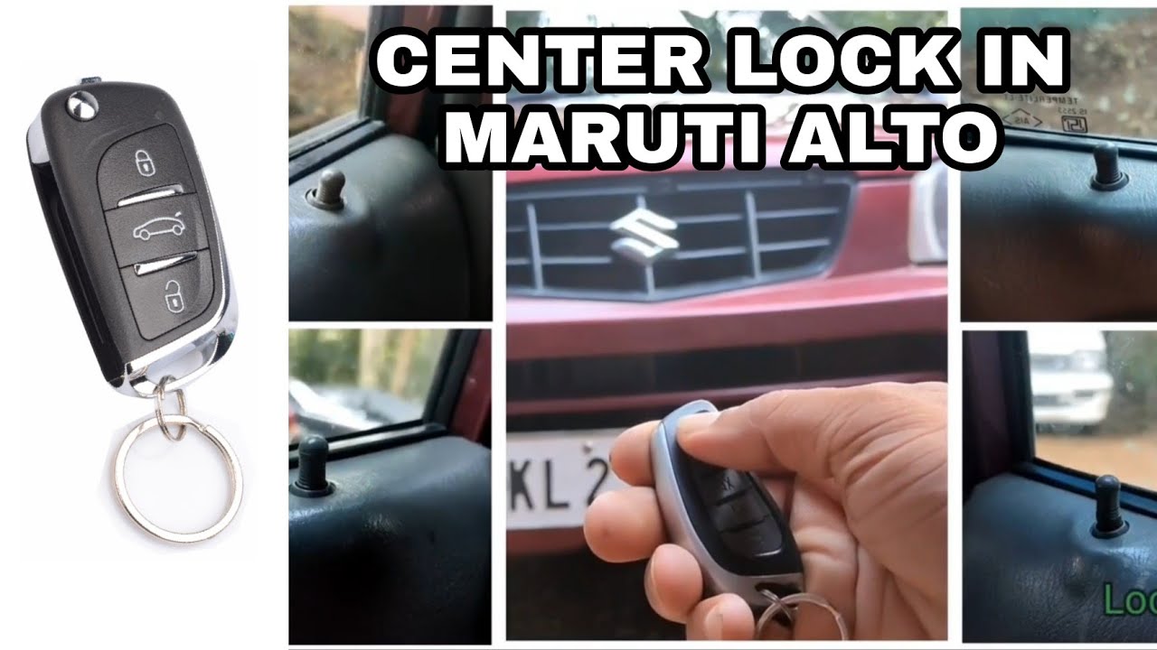 HOW TO INSTALL R D CENTERE LOCK SYSTEM IN CARS MARUTI ALTO 800 YouTube
