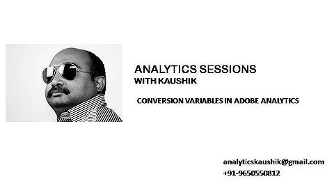 Conversion Variables in Adobe  Explained