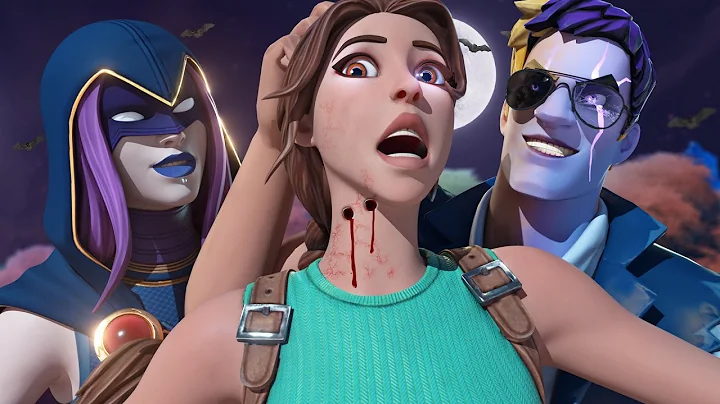 AGENT JONES & RAVEN'S LOVE BITE INFECTS LARA CROFT...