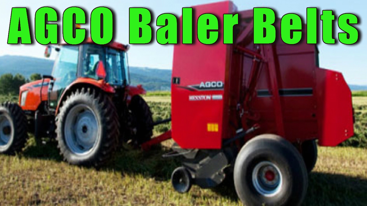 AGCO 5545 hay baler belts lowest price YouTube