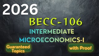 BECC-106 Intermediate Macro Economics-I Dec 2026 Guaranteed Topics based on 3-year paper analysis.