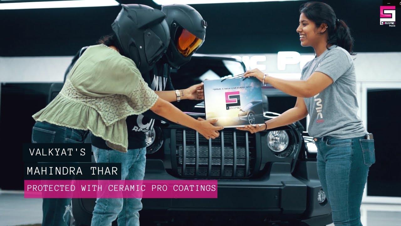 ValKyat's Mahindra Thar protected with Ceramic Coating Ceramic Pro