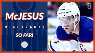 Connor McDavid's RIDICULOUS Season Highlight Reel Thus Far | NHL 202324 Highlights