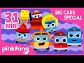 The Wheels On the Bus and more | Big Cars Special | +Compilation | Pinkfong Songs for Children