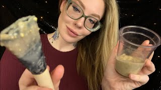 Asmr Almond Oat Milk Mask Stirredapplication Pampering Personal Attention