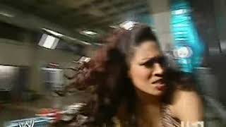 03.05.07 RAW Falls Count Anywhere - Mickie James vs Melina